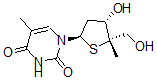 CAS 登录号：152594-60-0， 1-[(2R,4S,5R)-4-羟基-5-(羟基甲基)-5-甲基四氢噻吩-2-基]-5-甲基嘧啶-2,4-二酮