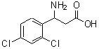 CAS 登录号：152606-17-2， 3-氨基-3-(2,4-二氯苯基)丙酸