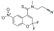 CAS 登录号：152661-13-7， N-(2-氰基乙基)-2,2-二氟-N-甲基-6-硝基苯并吡喃-4-硫代甲酰胺