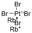 CAS 登录号：15278-86-1， 二铷四溴铂酸盐