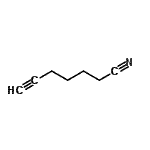 CAS#: 15295-69-9, 6-Heptynenitrile