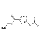 CAS#: 153027-83-9, Ethyl 2-(Difluoromethoxy)-1,3-Thiazole-4-Carboxylate
