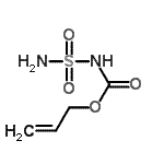 CAS 登录号：153028-12-7， 烯丙基氨基磺酰基氨基甲酸酯