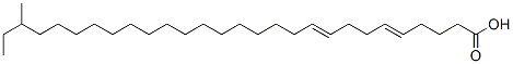 CAS 登录号：153081-64-2， (5Z,9Z)-26-甲基二十八碳-5,9-二烯酸