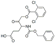 CAS#: 153088-75-6, (4S)-6-(2,6-Dichlorobenzoyl)Oxy-5-Oxo-4-(Phenylmethoxycarbonylamino)Hexanoic Acid