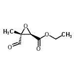 CAS#: 153116-49-5, Ethyl (2R,3R)-3-Formyl-3-Methyl-2-Oxiranecarboxylate