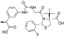 CAS#: 153242-02-5, (2R,4R)-4-Tert-Butyl-2-(2-Fluorophenyl)-3-[2-[[3-[(2S)-1-Hydroxy-1-Oxopropan-2-Yl]Phenyl]Carbamoylamino]Acetyl]-1,3-Thiazolidine-4-Carboxylic Acid