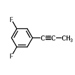 CAS#: 153257-97-7, 1,3-Difluoro-5-(1-Propyn-1-Yl)Benzene