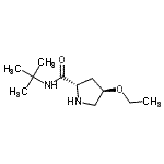 CAS 登录号：153290-89-2， (4R)-4-乙氧基-N-(2-甲基-2-丙基)-L-脯氨酰胺