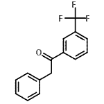 CAS 登录号：1533-04-6， 2-苯基-1-[3-(三氟甲基)苯基]乙酮