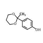 CAS#: 153332-89-9, 4-(2-Methyl-1,3-Dioxan-2-Yl)Phenol