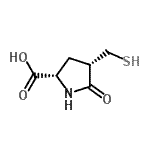 CAS 登录号：153400-77-2， (4S)-5-氧代-4-(巯基甲基)-L-脯氨酸