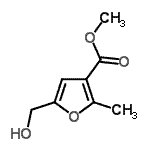 CAS 登录号：15341-69-2， 甲基5-(羟基甲基)-2-甲基-3-糠酸酯