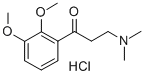 CAS 登录号:153505-67-0, 1-(2,3-二甲氧基苯基)-3-二甲基氨基丙烷-1-酮