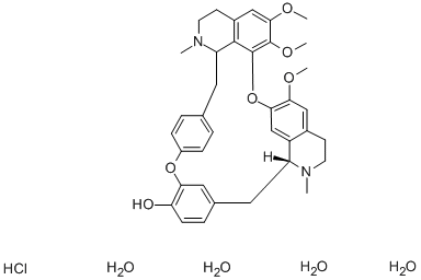 CAS#: 15352-74-6, 3,4,4a,5,16a,17,18,19-Octahydro-21,22,26-Trimethoxy-4,17-Dimethyl-2H-1,24:12,15-Dietheno-6,10-Metheno-16H-Pyrido[2',3':17,18][1,10]Dioxacycloeicosino[2,3,4-ij]Isoquinolin-9-Ol Hydrochloride