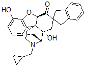 CAS 登录号：153567-07-8， 17-环丙基甲基-4,5-环氧-3,14-二羟基吗喃-6-酮-7-螺-2'-茚满