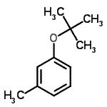 CAS#: 15359-97-4, 1-Methyl-3-[(2-Methyl-2-Propanyl)Oxy]Benzene