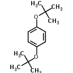CAS 登录号：15360-01-7， 1,4-二[(2-甲基-2-丙基)氧基]苯