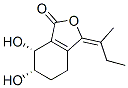 CAS 登录号：153609-96-2， (3E)-3-丁亚基-6,7-二羟基-4,5,6,7-四氢-2-苯并呋喃-1-酮