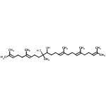 CAS 登录号：153650-82-9， (6E,14E,18E)-2,6,10,15,19,23-六甲基-2,6,14,18,22-二十四碳五烯-10,11-二醇