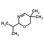 CAS#: 153707-79-0, 2-Isopropyl-5,5-Dimethyl-5,6-Dihydro-2H-1,3-Oxazine