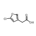 CAS#: 153773-42-3, (5-Chloro-1,2-Oxazol-3-Yl)Acetic Acid