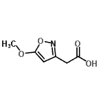 CAS#: 153773-43-4, (5-Methoxy-1,2-Oxazol-3-Yl)Acetic Acid