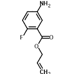 CAS 登录号：153774-34-6， 烯丙基5-氨基-2-氟苯甲酸酯