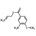 CAS 登录号：153775-06-5， 烯丙基3-氨基-4-甲氧基苯甲酸酯