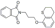 CAS 登录号：153804-49-0， 2-(3-硫代色满-8-基氧基丙基)异吲哚-1,3-二酮