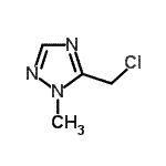 CAS 登录号：153851-72-0， 5-(氯甲基)-1-甲基-1H-1,2,4-三唑