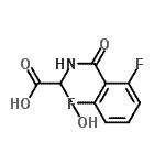CAS#: 153876-17-6, [(2,6-Difluorobenzoyl)Amino](Hydroxy)Acetic Acid