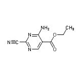 CAS 登录号：15400-50-7， 乙基4-氨基-2-氰基-5-嘧啶羧酸酯