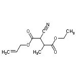 CAS#: 154023-28-6, 1-Allyl 4-Ethyl 2-Cyano-3-Methylsuccinate