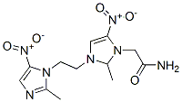 CAS#: 154094-96-9, 2-[2-Methyl-3-[2-(2-Methyl-5-Nitroimidazol-1-Yl)Ethyl]-5-Nitro-2H-Imidazol-1-Yl]Acetamide