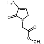 CAS#: 154261-78-6, Methyl (3-Amino-2-Oxo-2,5-Dihydro-1H-Pyrrol-1-Yl)Acetate