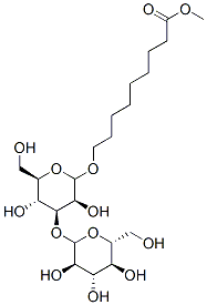CAS 登录号：154354-46-8， 甲基9-[(2S,3S,4S,5R,6R)-3,5-二羟基-6-(羟基甲基)-4-[(2R,3R,4S,5S,6R)-3,4,5-三羟基-6-(羟基甲基)四氢吡喃-2-基]氧基四氢吡喃-2-基]氧基壬酸酯