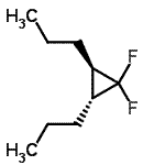 CAS 登录号：154413-35-1， (2R,3R)-1,1-二氟-2,3-二丙基环丙烷