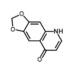 CAS 登录号：154504-43-5， [1,3]二氧杂环戊并[4,5-g]喹啉-8(5H)-酮