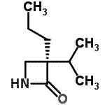CAS 登录号：154520-37-3， (3R)-3-异丙基-3-丙基-2-氮杂环丁酮