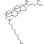 CAS 登录号：15455-82-0， 胆甾-5-烯-3-基辛基碳酸酯