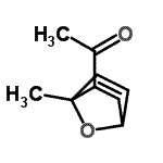 CAS 登录号：154558-63-1， 1-(1-甲基-7-氧杂双环[2.2.1]庚-5-烯-2-基)乙酮