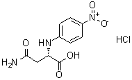 CAS 登录号：154564-03-1， N-(4-硝基苯基)-L-alpha-天冬氨酰胺盐酸盐(1:1)