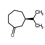 CAS 登录号：154701-69-6， (3R)-3-异丙基环庚烷-1-酮