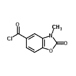 CAS#: 154780-55-9, 3-Methyl-2-Oxo-2,3-Dihydro-1,3-Benzoxazole-5-Carbonyl Chloride