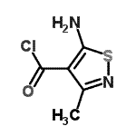 CAS#: 154807-47-3, 5-Amino-3-Methyl-1,2-Thiazole-4-Carbonyl Chloride