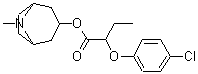 CAS#: 155058-71-2, 8-Methyl-8-Azabicyclo[3.2.1]Oct-3-Yl 2-(4-Chlorophenoxy)Butanoate
