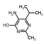 CAS 登录号：155082-36-3， 5-氨基-6-异丙基-2-甲基-4(1H)-嘧啶酮