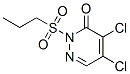 CAS 登录号：155164-55-9， 4,5-二氯-2-丙基磺酰基哒嗪-3-酮