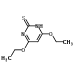 CAS 登录号：155198-69-9， 4,6-二乙氧基-2(1H)-嘧啶硫酮